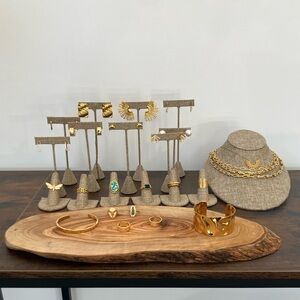 Gold Overlay Jewelry Collection